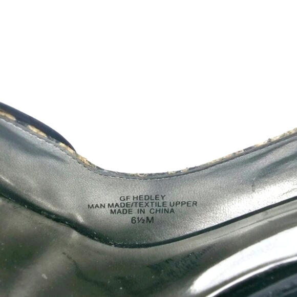 Guess GF Hedley Women's 6.5M  Reptile Print Open Toe Platform 4.5" Heel Stiletto - Picture 6 of 10